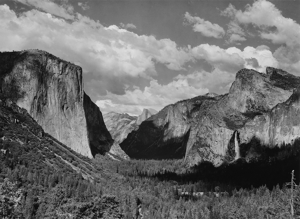ANSEL ADAMS (1902-1984) Valley View, Summer, Yosemite.